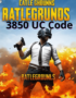 PUBG 3850 UC code Redeem