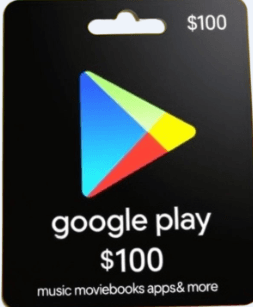 Google Play Gift Card 100$ USD in USA