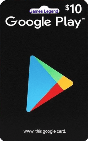 Google Play Gift Card 10$ USD in USA