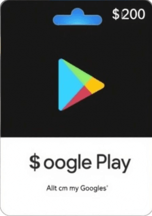 Googlee Play Gift Card 200$ USD