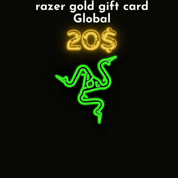 razer gold gift card 20 USD Global