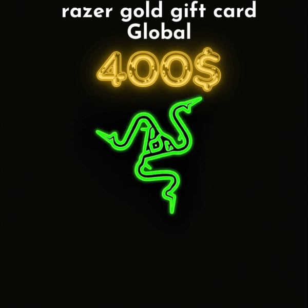 Razer Gold Gift Card $400 USD Global