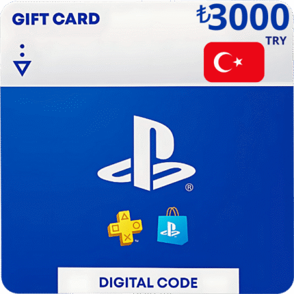 PSN Playstation Network Gift Card Turkey 3000 TRY