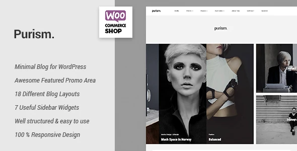 Purism – WordPress Blog Theme