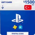 PSN Playstation Network Gift Card Turkey 1500 TRY