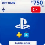 PSN Playstation Network Gift Card Turkey 750 TRY