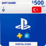 PSN Playstation Network Gift Card Turkey 500 TRY