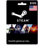 Steam Gift Card USA 100 USD