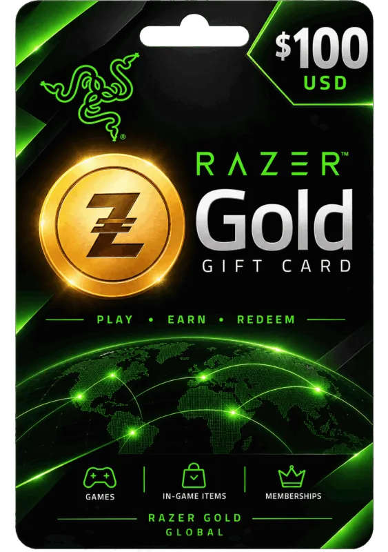 Razer Gold 100 USD Global