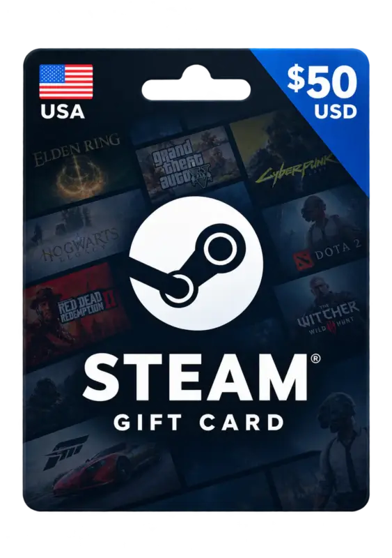 Steam Gift Card 50 USD USA