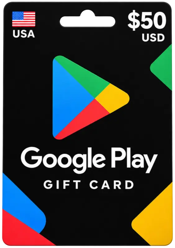 Google Play Gift Card 50 USD USA