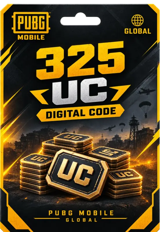 PUBG Mobile 325 UC Code