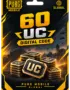 PUBG Mobile 60 UC Code