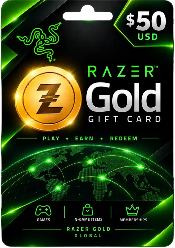 Razer Gold 50 USD Global