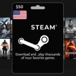 Steam Gift Card USA 50 USD
