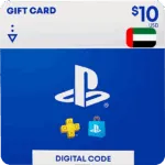 PSN Playstation Network Gift Card UAE 10 USD