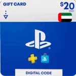 PSN Playstation Network Gift Card UAE 20 USD