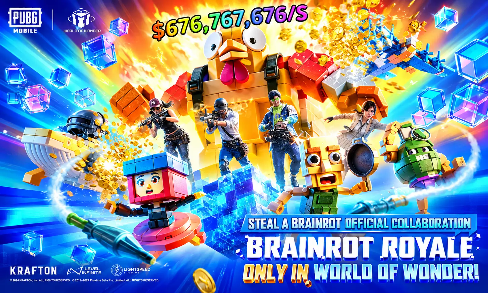 PUBG WOW Brainrot
